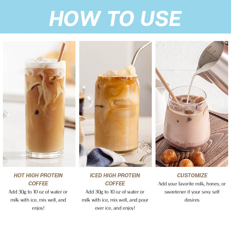 JOOSO high protein iced Coffee